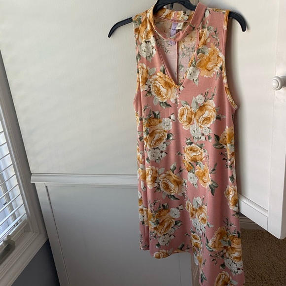 Francesca’s pink floral sundress - Picture 2 of 8